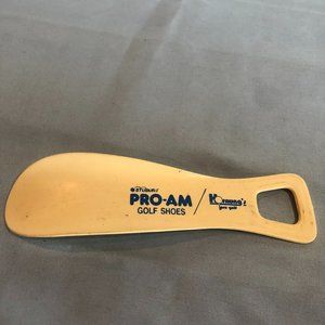 VINTAGE Pro Am Golf Shoes Shoe Horn #F57